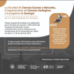 Celebración 40 años del programa de Geología - Universidad de Caldas